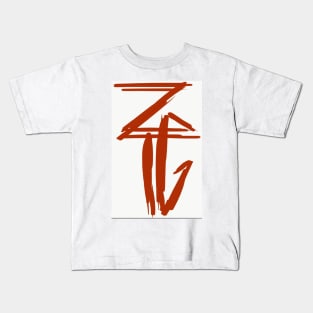 Abstract ZPG Logo Kids T-Shirt